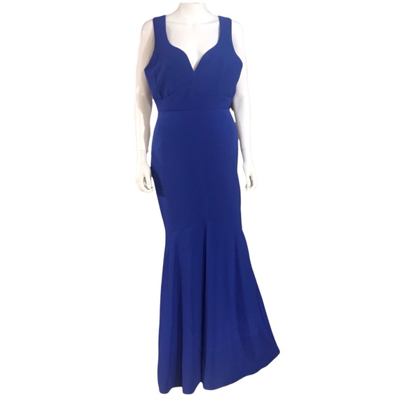 Miss Kim Blue Long Dress - Picture 5 of 8